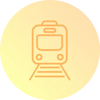 電車でお越しの方