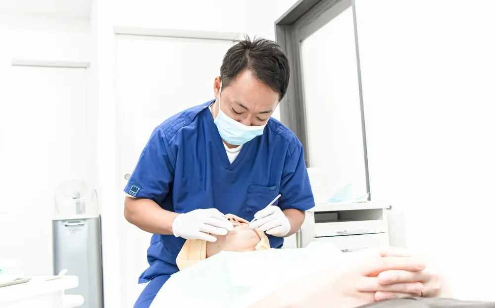 噛む力・飲み込む力を検査で把握
